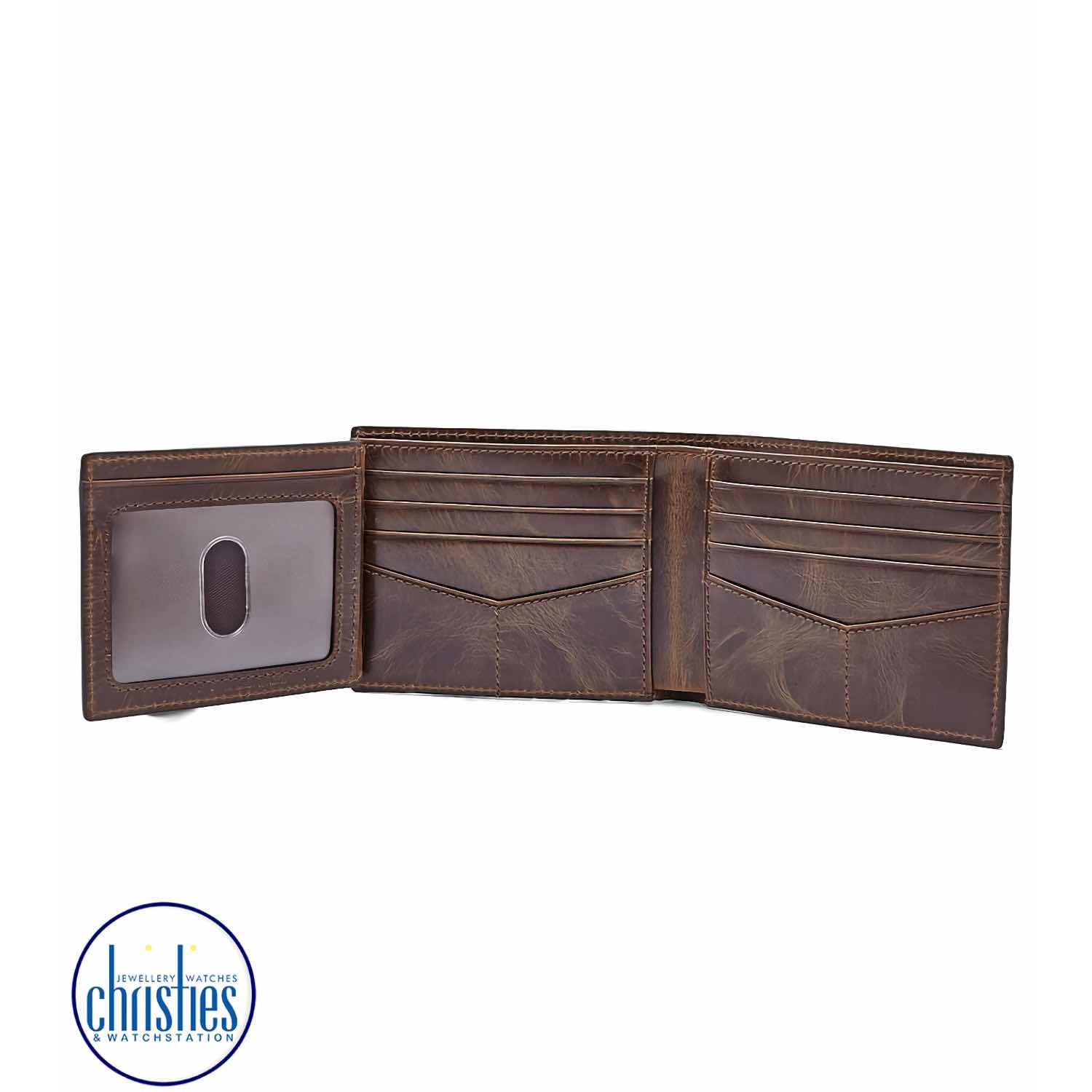 ML3681201 Fossil Derrick RFID Bifold with Flip ID ML3681201 Fossil Derrick RFID Bifold with Flip ID. This Fossil Bifold features RFID blocking protecting your contents from electric charges.