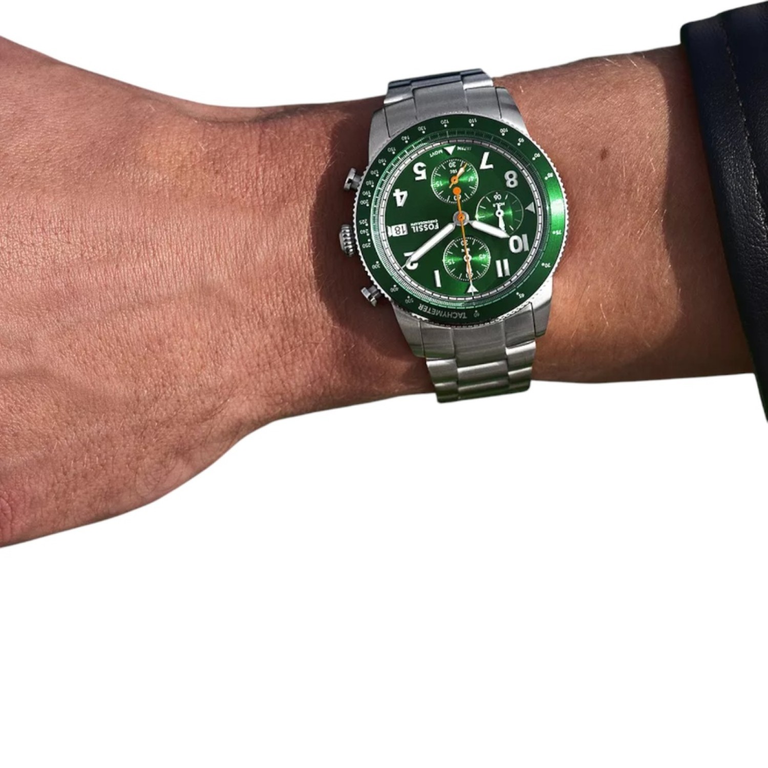 FS6048 Fossil Sport Tourer Chronograph Stainless Steel Watch – Fossil Watches in New Zealand - Buy Men’s and Women’s Watches Online - Free Delivery and Afterpay Options FS6048 Fossil Sport Tourer Chronograph Stainless Steel Watch by Fossil