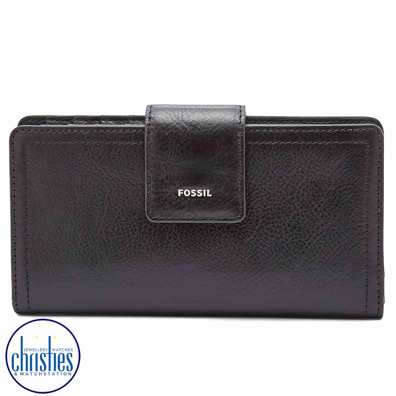 SL7830001 Fossil Logan RFID Tab Clutch Black SL7830001 Fossil Logan RFID Tab Clutch Black. Fossil's Fossil Logan Tab Hearts Clutch with RFID protectionAfterpay - Split your purchase into 4 instalments - Pay for your purchase over 4 instalments, due every two weeks.