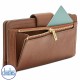 SL7830200 Fossil Logan RFID Tab Clutch Brown. Fossil's Fossil Logan Tab Black Clutch with RFID protectionAfterpay - Split your purchase into 4 instalments - Pay for your purchase over 4 instalments, due every two weeks.