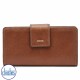 SL7830200 Fossil Logan RFID Tab Clutch Brown. Fossil's Fossil Logan Tab Black Clutch with RFID protectionAfterpay - Split your purchase into 4 instalments - Pay for your purchase over 4 instalments, due every two weeks.