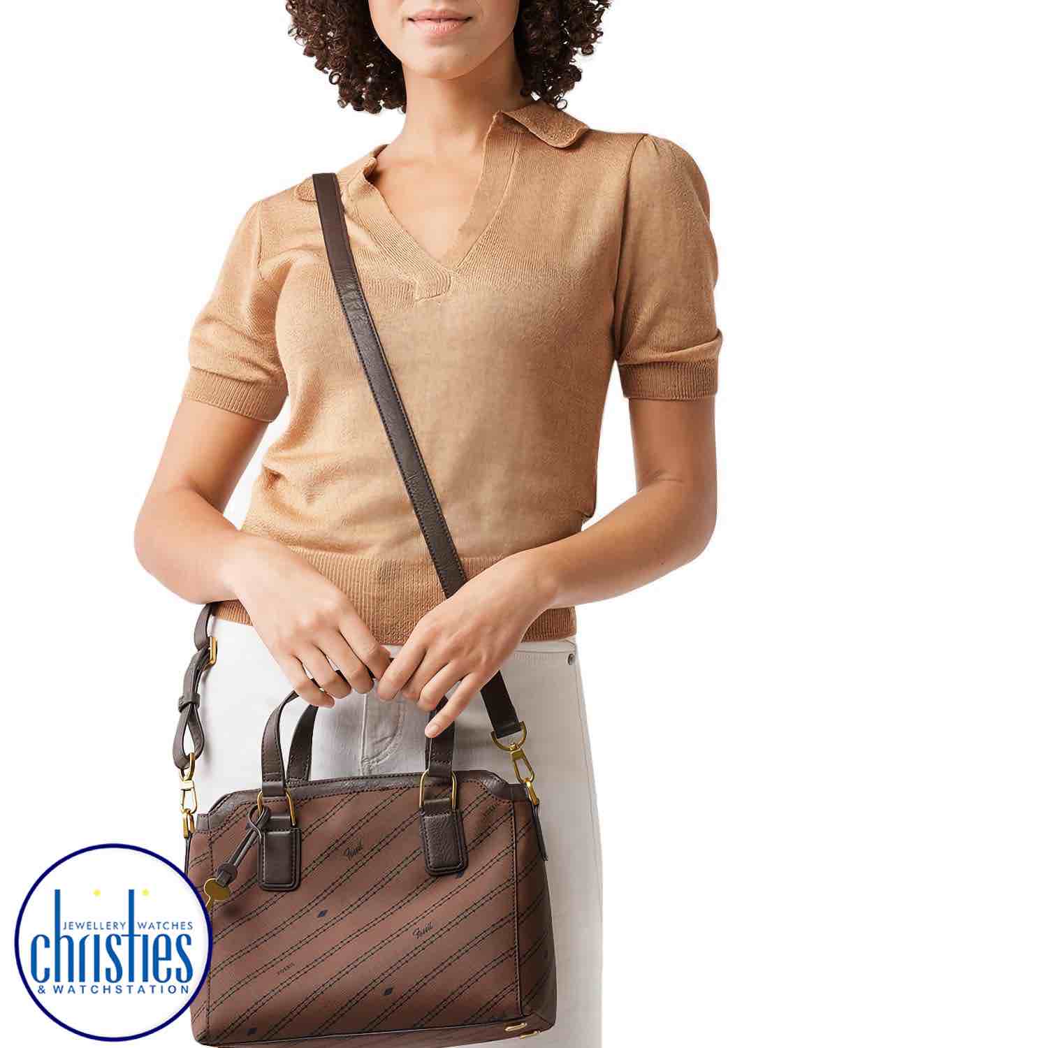 ZB1574199 Fossil Jacqueline Satchel ZB1574199 Fossil Jacqueline Satchel. A beautifully made satchel from Fossil that is a good size for everyday useAfterpay - Split your purchase into 4 instalments - Pay for your purchase over 4 instalments, due every two weeks.