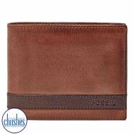ML3644200 Fossil Quinn Flip ID Bifold Congac ML3644200 Fossil Quinn Flip ID Bifold Congac