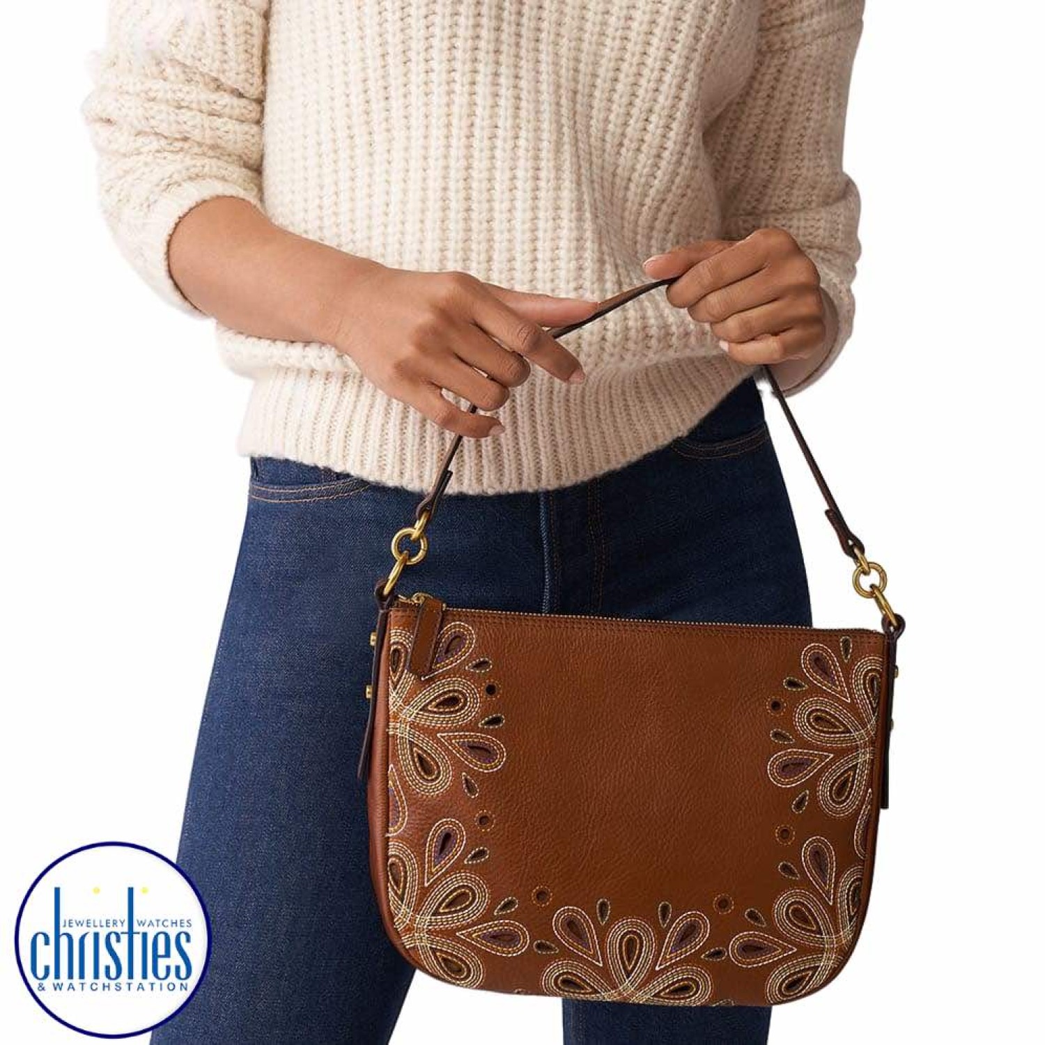 ZB1735058 Fossil Jolie Crossbody ZB1735058 Fossil Jolie Crossbody. Fossil's Jolie crossbody bag with embroidery Afterpay - Split your purchase into 4 instalments - Pay for your purchase over 4 instalments, due every two weeks.