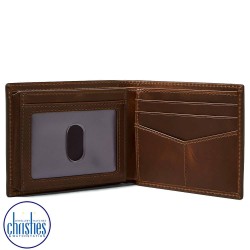 MLG0658201 Fossil Derrick Bifold w/ Flip ID and Belt Gift Set
