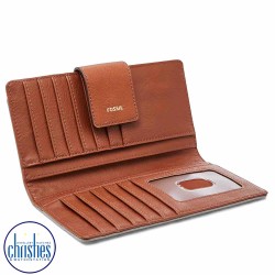 SL7827745 Fossil Logan RFID Tab Clutch Hearts