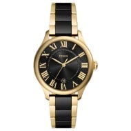 CE1132 Fossil Gilmore Black Ceremic Watch
