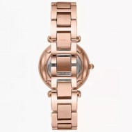 ES4301 Fossil Carlie Three-Hand Rose-Gold-Tone Stainless Steel Watch ES4301 Fossil Carlie Three-Hand Rose-Gold-Tone Stainless Steel Watch
