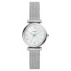 ES4432 Fossil Carlie Mini Silver Mother of Pearl Watch – Fossil Watches in New Zealand - Buy Men’s and Women’s Watches Online - Free Delivery and Afterpay Options ES4432 Fossil Carlie Mini Silver Mother of Pearl Watch by Fossil