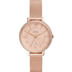 ES4628 Fossil Jacqueline Three-Hand Date Rose Gold-Tone Stainless Steel Watch