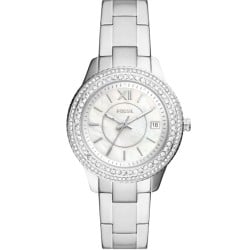 ES5130 Fossil Stella Three-Hand Date Stainless Steel Watch
