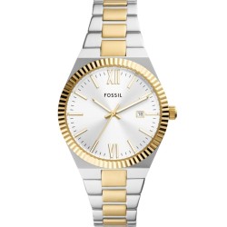 ES5259 Fossil Scarlette Three-Hand Date Two-Tone Stainless Steel Watch ES5259 Fossil Scarlette Three-Hand Date Two-Tone Stainless Steel Watch