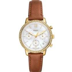 ES5278 Fossil Neutra Chronograph Medium Brown Leather Watch