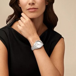 ES5300 Fossil Scarlette Three-Hand Date Stainless Steel Watch ES5300 Fossil Scarlette Three-Hand Date Stainless Steel Watch