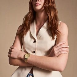 ES5338 Fossil Scarlette Three-Hand Date Gold-Tone Ladies Watch ES5338 Fossil Scarlette Three-Hand Date Gold-Tone Ladies Watch