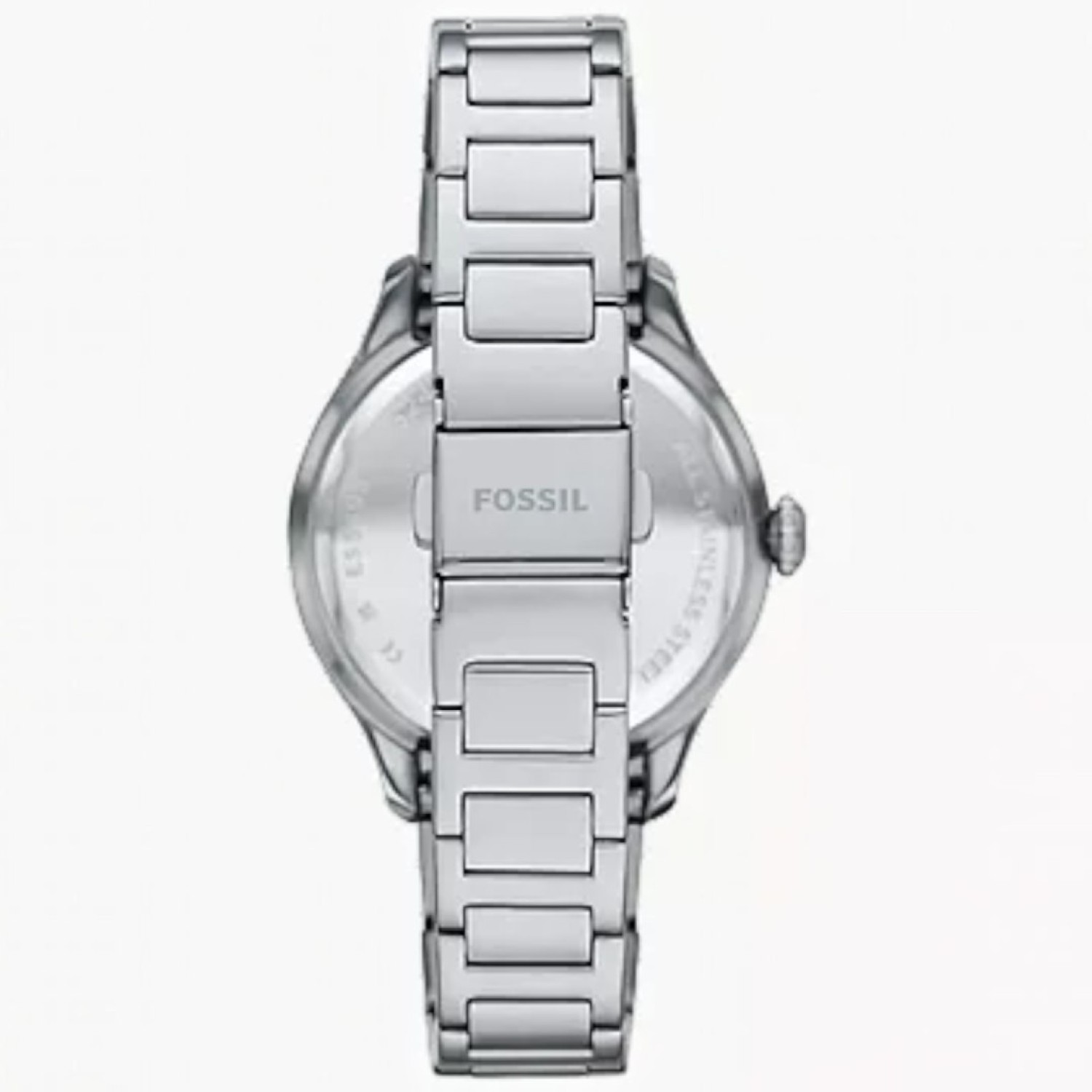 Fossil Gilmore ES5393 Silver Tone Watch Fossil Gilmore ES5393 Silver Tone, silver dial and roman numerals watch
