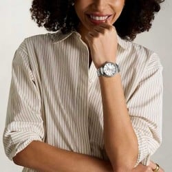 Fossil Gilmore ES5393 Silver Tone Watch Fossil Gilmore ES5393 Silver Tone Watch