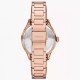 Fossil Gilmore ES5394 Rose Gold Watch Fossil Gilmore ES5394 women's rose gold watch featuring a silver dial and date window