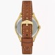 Fossil Gilmore ES5397 Medium Brown Leather Watch Fossil Gilmore ES5397 Medium Brown Leather Watch featuring a silver dial and date window