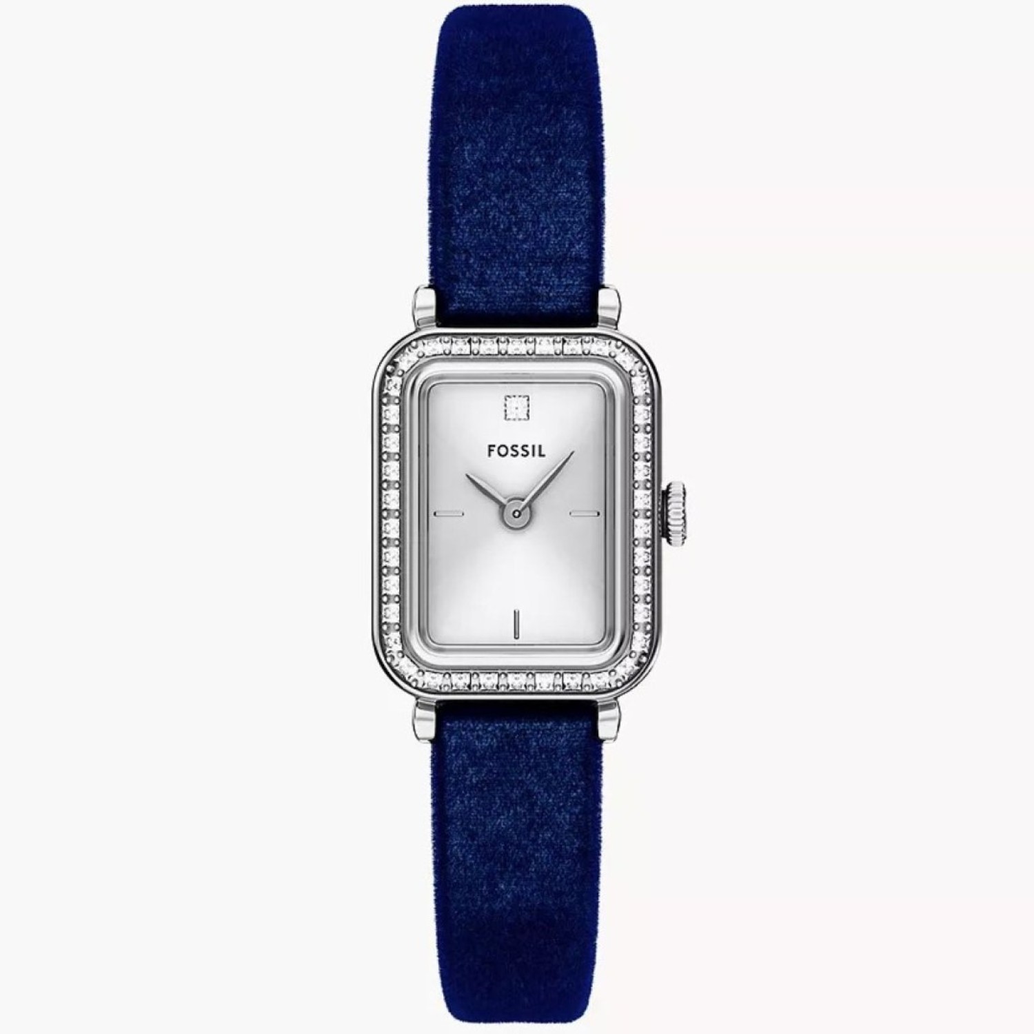 ES5436 Fossil Raquel Mini Two‑Hand Blue Velvet Watch – Fossil Watches in New Zealand - Buy Men’s and Women’s Watches Online - Free Delivery and Afterpay Options ES5436 Fossil Raquel Mini Two‑Hand Blue Velvet Watch by Fossil