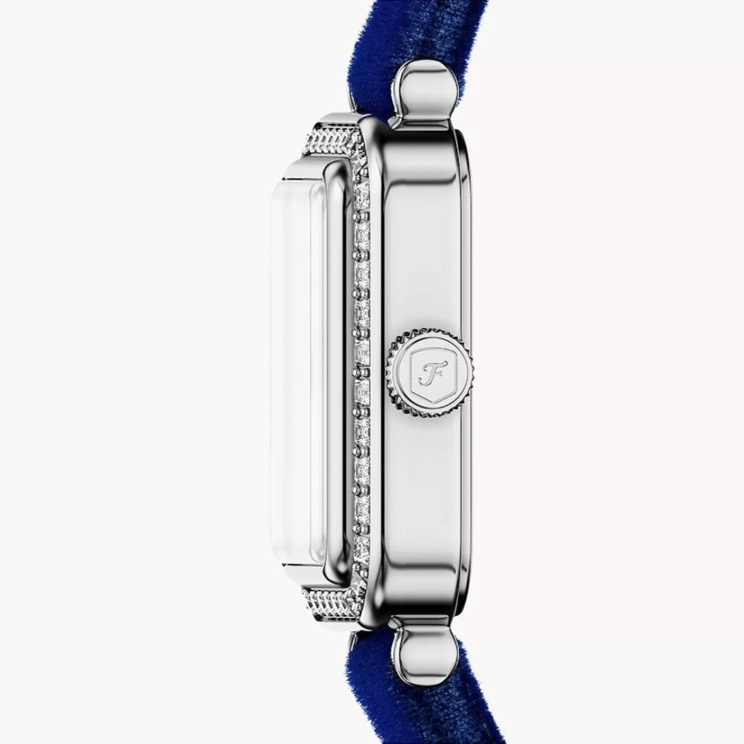 ES5436 Fossil Raquel Mini Two‑Hand Blue Velvet Watch – Fossil Watches in New Zealand - Buy Men’s and Women’s Watches Online - Free Delivery and Afterpay Options ES5436 Fossil Raquel Mini Two‑Hand Blue Velvet Watch by Fossil