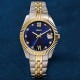 Fossil Scarlette ES5443 Two-Tone Ladies Watch Fossil Scarlette ES5443 two tone ladies watch with blue dial and date window