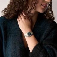 Fossil Scarlette ES5443 Three-Hand Date Two-Tone Ladies Watch Fossil Scarlette ES5443 Three-Hand Date Two-Tone Ladies Watch