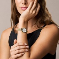 ES5462 Fossil Carlie Mini Three-Hand Gold-Tone Stainless Steel Watch ES5462 Fossil Carlie Mini Three-Hand Gold-Tone Stainless Steel Watch