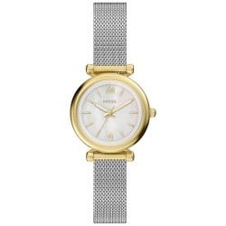 ES5463 Fossil Carlie Mini Three-Hand Stainless Steel Watch