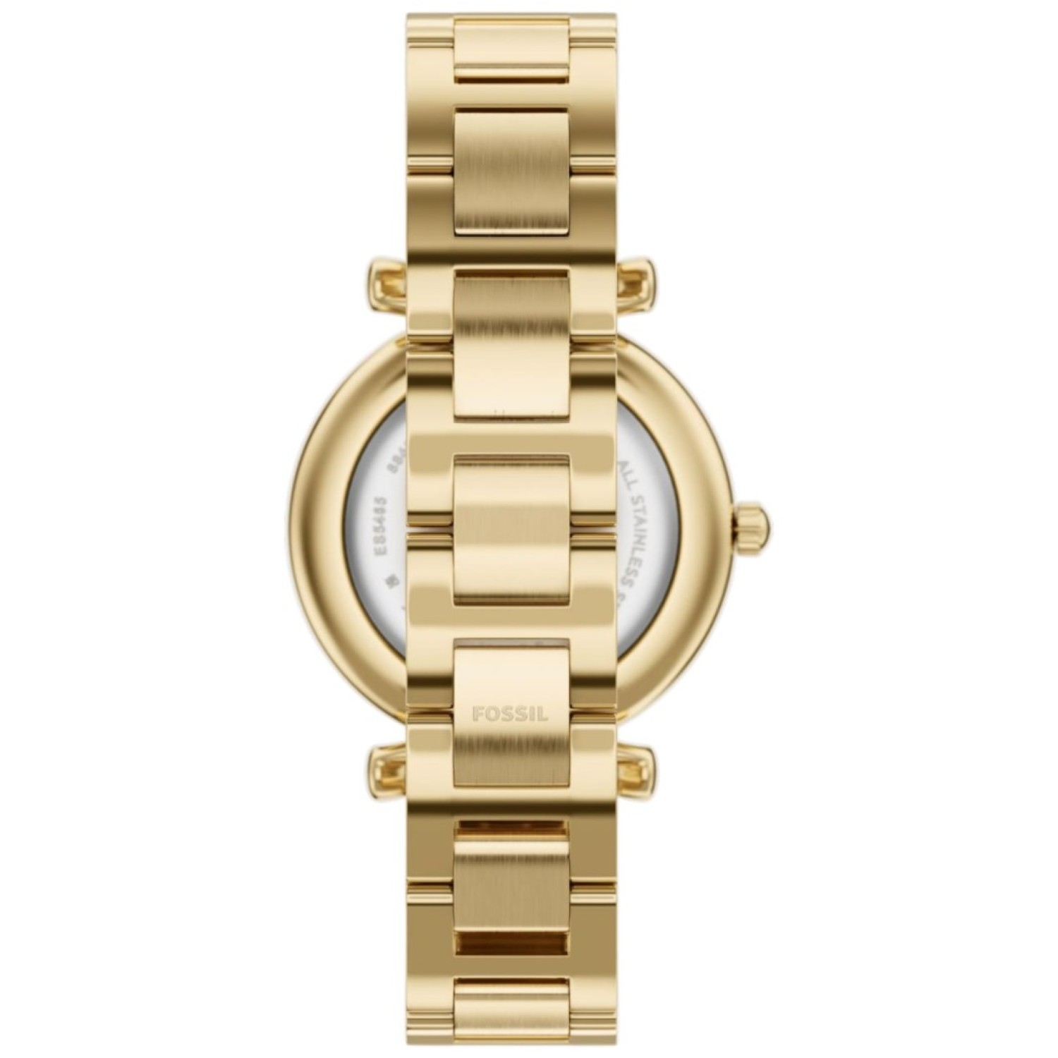 ES5465 Fossil Carlie Three-Hand Gold-Tone Stainless Steel Watch – Fossil Watches in New Zealand - Buy Men’s and Women’s Watches Online - Free Delivery and Afterpay Options ES5465 Fossil Carlie Three-Hand Gold-Tone Stainless Steel Watch by Fossil