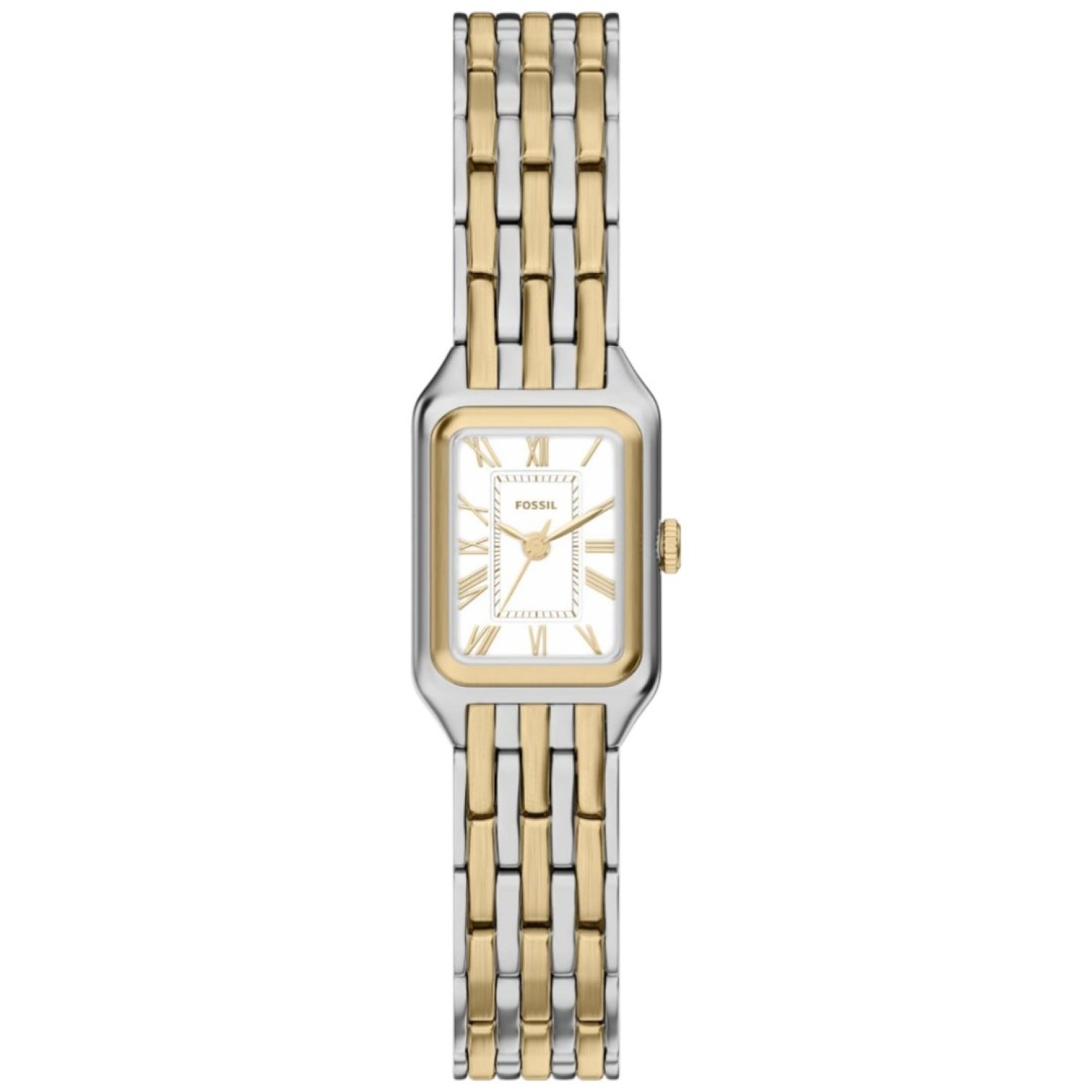 ES5468 Fossil Raquel Mini Three-Hand Two-Tone Stainless-Steel Watch – Fossil Watches in New Zealand - Buy Men’s and Women’s Watches Online - Free Delivery and Afterpay Options ES5468 Fossil Raquel Mini Three-Hand Two-Tone Stainless-Steel Watch by Fossil