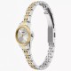 Fossil Scarlette ES5473 Mini Two-Tone Ladies Watch Fossil Scarlette ES5473 Mini two tone stainless steel ladies watch with silver dial