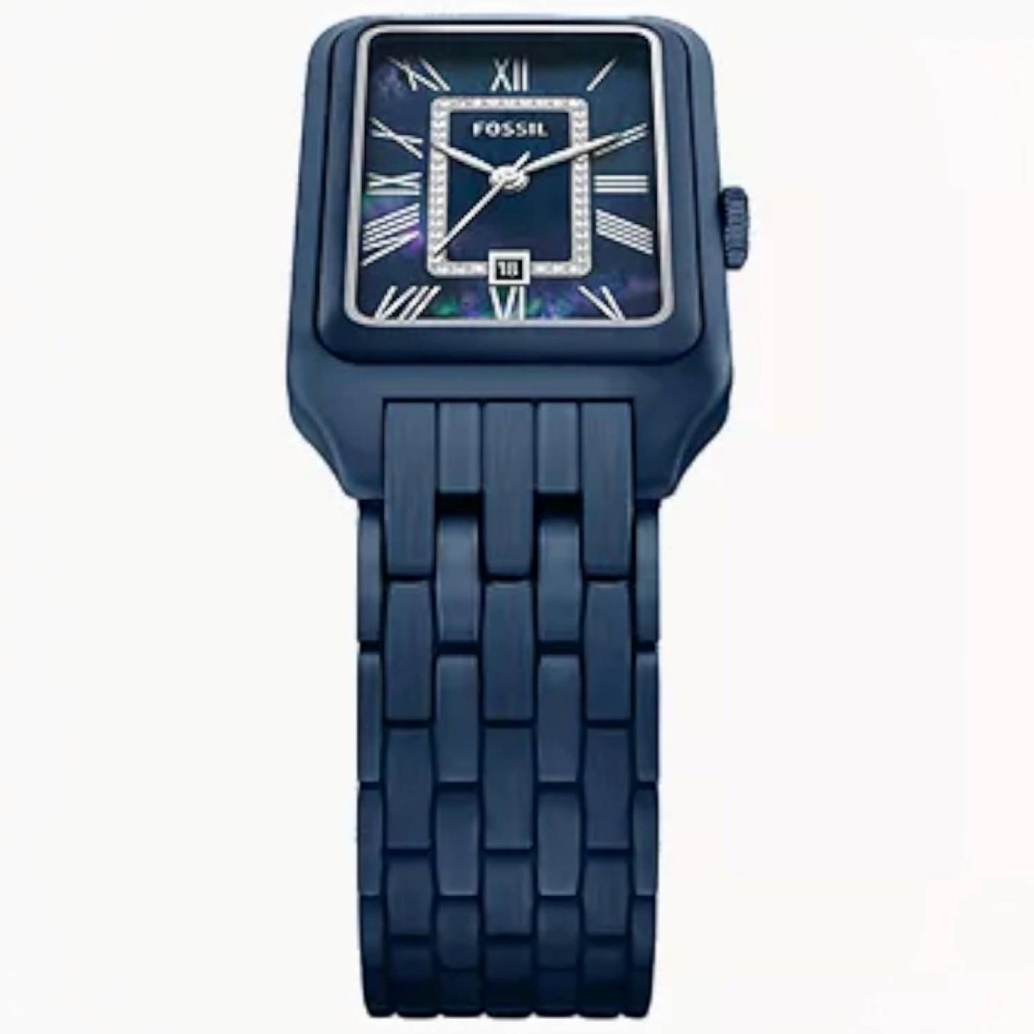 Fossil Raquel ES5479 26mm Navy Stainless Steel Watch Fossil Raquel ES5479 26mm Navy Stainless Steel Watch with blue dial