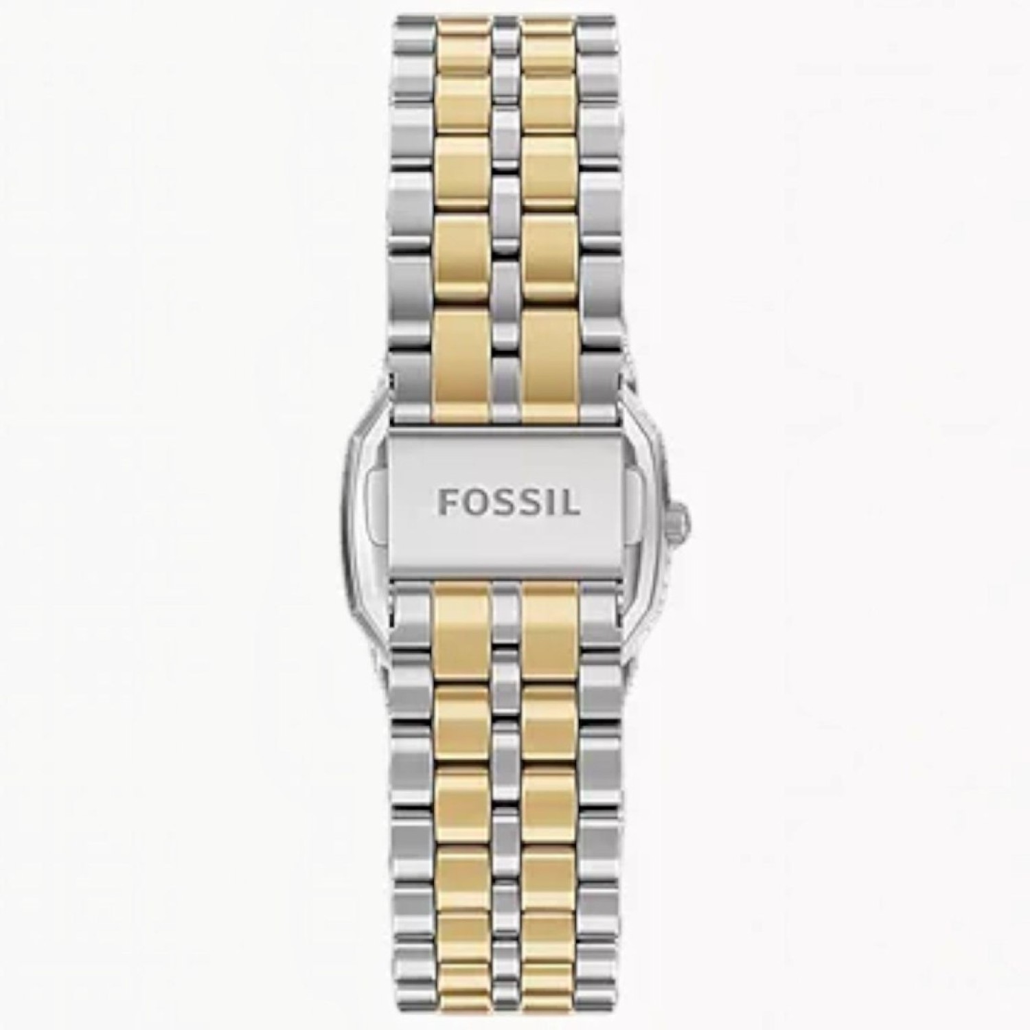 Fossil Harlow ES5480 Two-Tone Stainless Steel Watch with blue colour dial