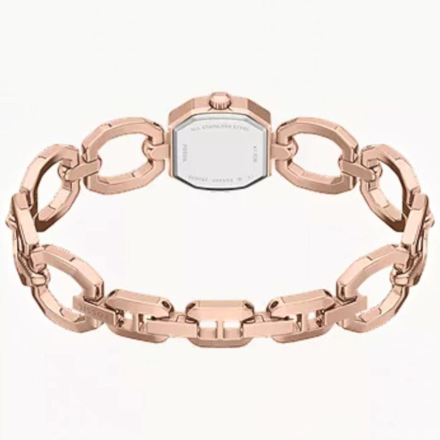 Fossil Harlow ES5484 Mini 20mm Rose Gold-Tone Watch Fossil Harlow ES5484 Mini 20mm Rose Gold-Tone watch with cream dial
