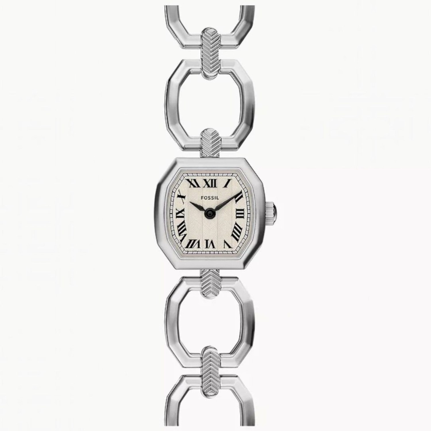 Fossil Harlow ES5485 Mini 20mm Watch with cream dial stainless steel casing