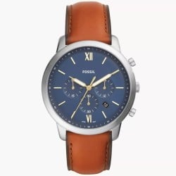 FS5453 Fossil Neutra Chronograph Brown Leather Watch