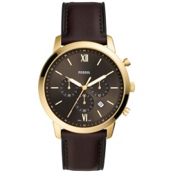 FS5763 Fossil Neutra Chronograph Brown Leather Watch