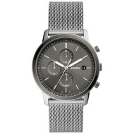 FS5944 Fossil Minimalist Chronograph Stainless Steel Mesh Watch FS5944 Fossil Minimalist Chronograph Stainless Steel Mesh Watch