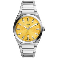 FS5985 Fossil Everett Three‑Hand Date Stainless Steel Watch FS5985 Fossil Everett Three‑Hand Date Stainless Steel Watch