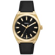 FS6089 Fossil Everett Three‑Hand Date Black Leather Watch FS6089 Fossil Everett Three‑Hand Date Black Leather Watch