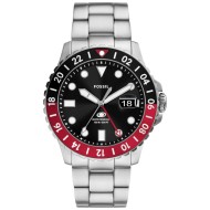 FS6092 Fossil Blue GMT Stainless Steel Watch