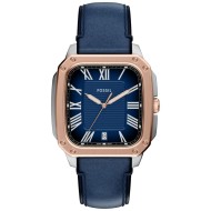 FS6149 Fossil Crosby Three-Hand Blue Leather Watch FS6149 Fossil Crosby Three-Hand Blue Leather Watch