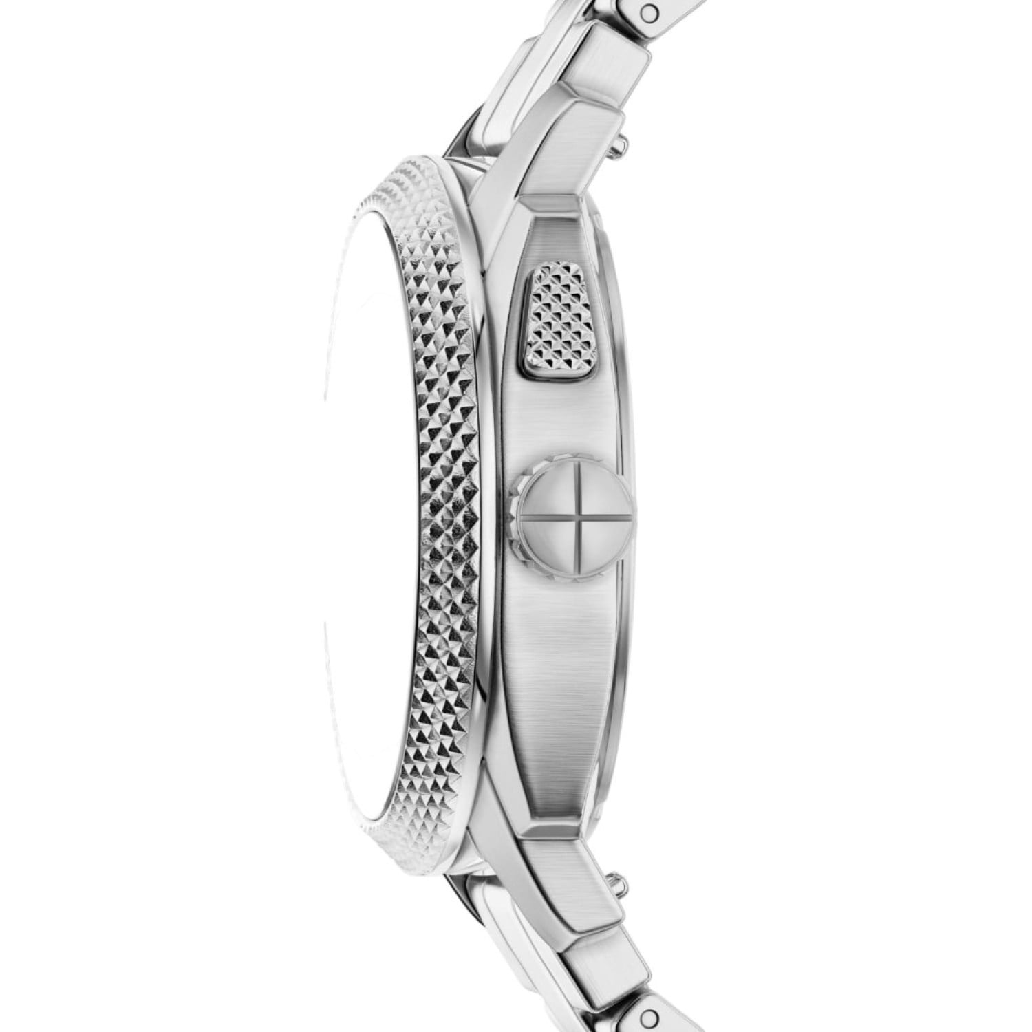 FS6155 Fossil Digital-Analogue Stainless-Steel Watch – Fossil Watches in New Zealand - Buy Men’s and Women’s Watches Online - Free Delivery and Afterpay Options FS6155 Fossil Digital-Analogue Stainless-Steel Watch by Fossil