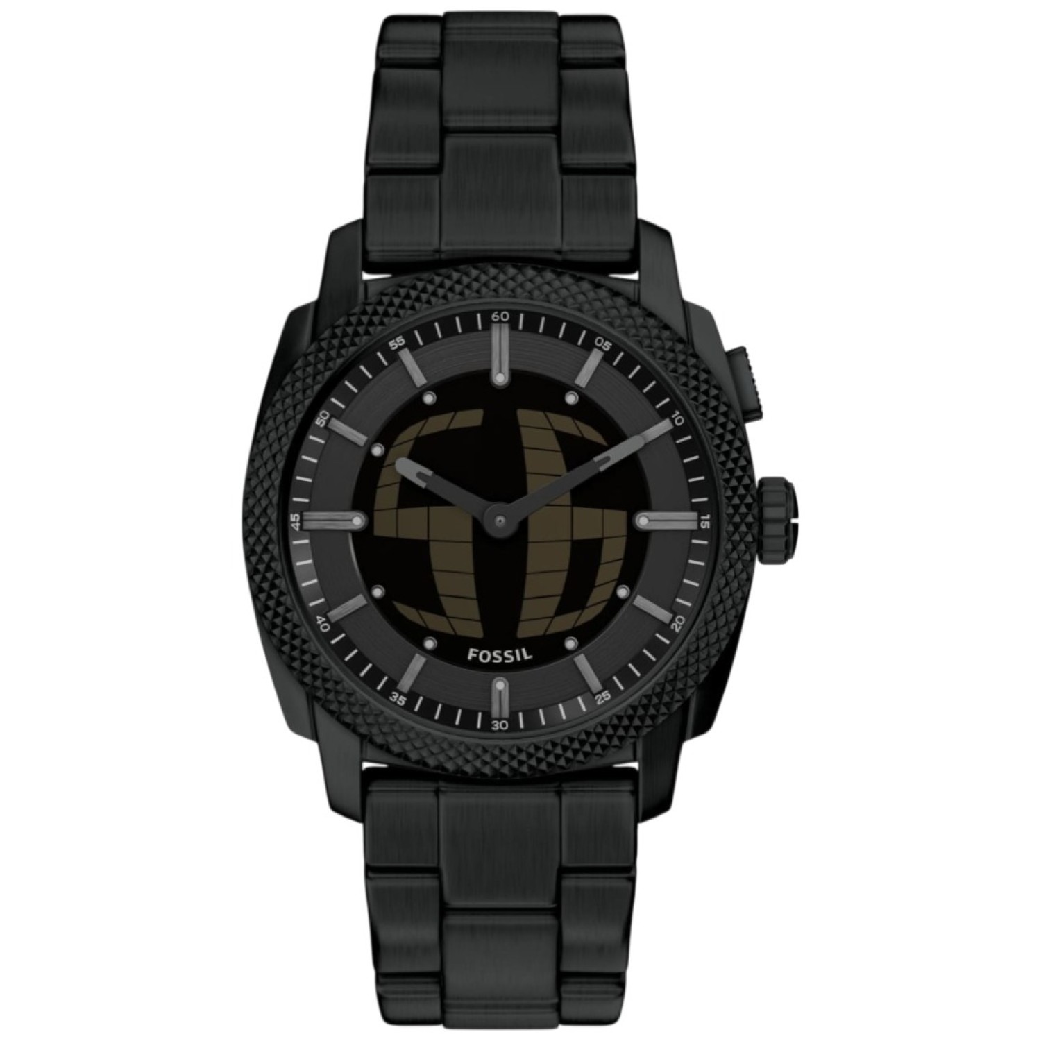 FS6156 Fossil Digital-Analogue Stainless-Steel Watch – Fossil Watches in New Zealand - Buy Men’s and Women’s Watches Online - Free Delivery and Afterpay Options FS6156 Fossil Digital-Analogue Stainless-Steel Watch by Fossil