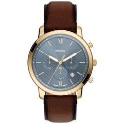 FS6162 Fossil Neutra Chronograph Brown Leather Watch