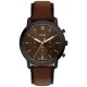FS6163 Fossil Neutra Chronograph Brown Leather Watch – Fossil Watches in New Zealand - Buy Men’s and Women’s Watches Online - Free Delivery and Afterpay Options FS6163 Fossil Neutra Chronograph Brown Leather Watch by Fossil