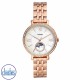 ES5165 Fossil Jacqueline Sun Moon Multifunction Rose Gold-Tone Stainless Steel Watch. ES5165 Fossil Jacqueline Sun Moon Multifunction Rose Gold-Tone Stainless Steel WatchAfterpay - Split your purchase into 4 instalments - Pay for your purchase over 4 inst