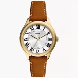 Fossil Gilmore ES5397 Medium Brown Leather Watch