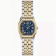 Fossil Harlow ES5480 Two-Tone Stainless Steel Watch with blue colour dial